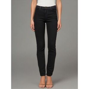 J Brand Maria black high rise jeans